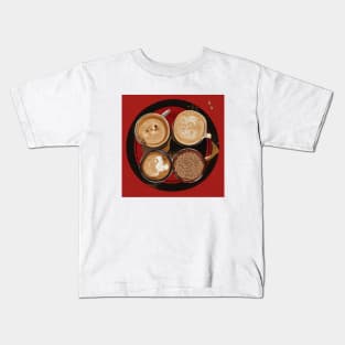 Coffee Decaf Vintage Since Roast Retro Kids T-Shirt